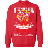 November Girl Flower - Sweatshirt