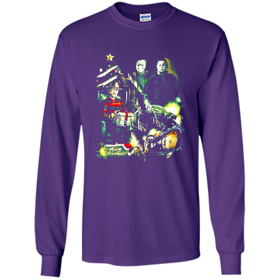 Merry Halloween Christmas Jason Michael Myers Leather Face Freddy PINGPONG