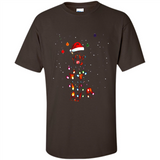 Rottweiler Santa Lights Christmas Dog Xmas Sweatshirt - Shirt
