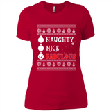 Naughty Nice Fabulous - Ladies' Boyfriend T-Shirt