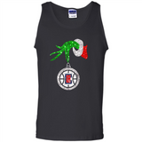 Amazing shirt Los Angeles Clippers Glitter Grinch Monogram Ornament Christmas Gift - Tank Top
