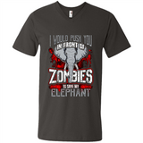 I Would Push You In Front Of Zombies To Save My Elephant