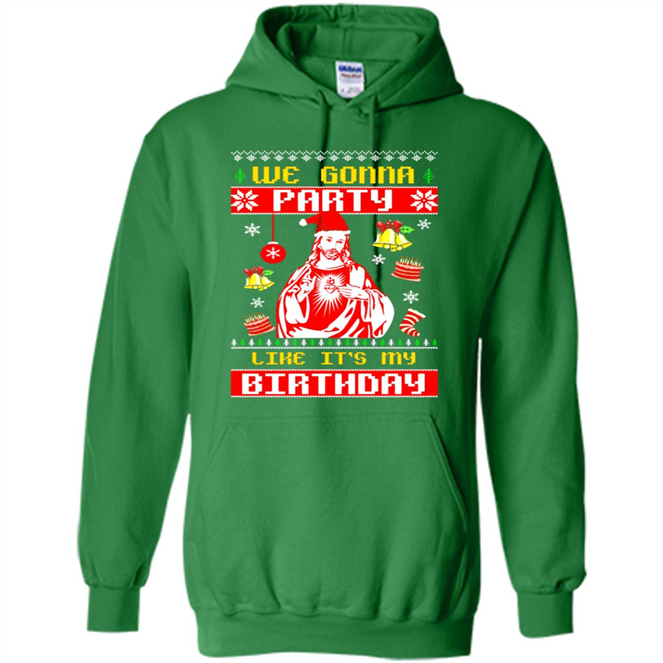 We Gonna Party Like It's My Birthday Jesus Christmas PINGPONG