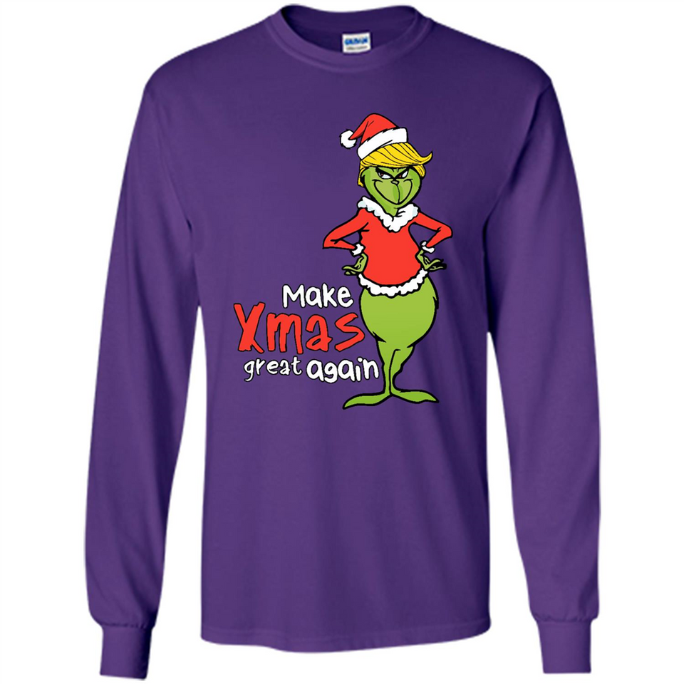 Trump Grinch Shirt, Make Xmas Great Again Christmas