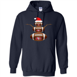 San Francisco 49ers NFL Dabbing Snowman Xmas