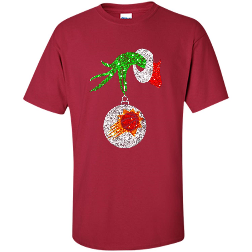 Amazing Phoenix Sun Glitter Grinch Monogram Ornament Christmas Gift - Shirt