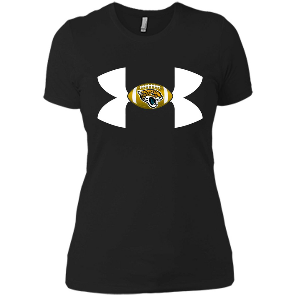 Jacksonville Jaguars Under Armour Logo - Ladies' Boyfriend T-Shirt