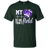 Abilene Christian Wildcats Football My Heart is on that Field - Shirt