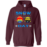 Snow Day Shirt For Golden State Warriors Vs Minion Fans pingpong