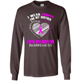I Wear Purple For My Brother Chiari Malformation - Long Sleeve T-Shirt