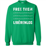 Peaceful Communities- Free Them Liberenlos Shirt PINGPONG - Sweatshirt