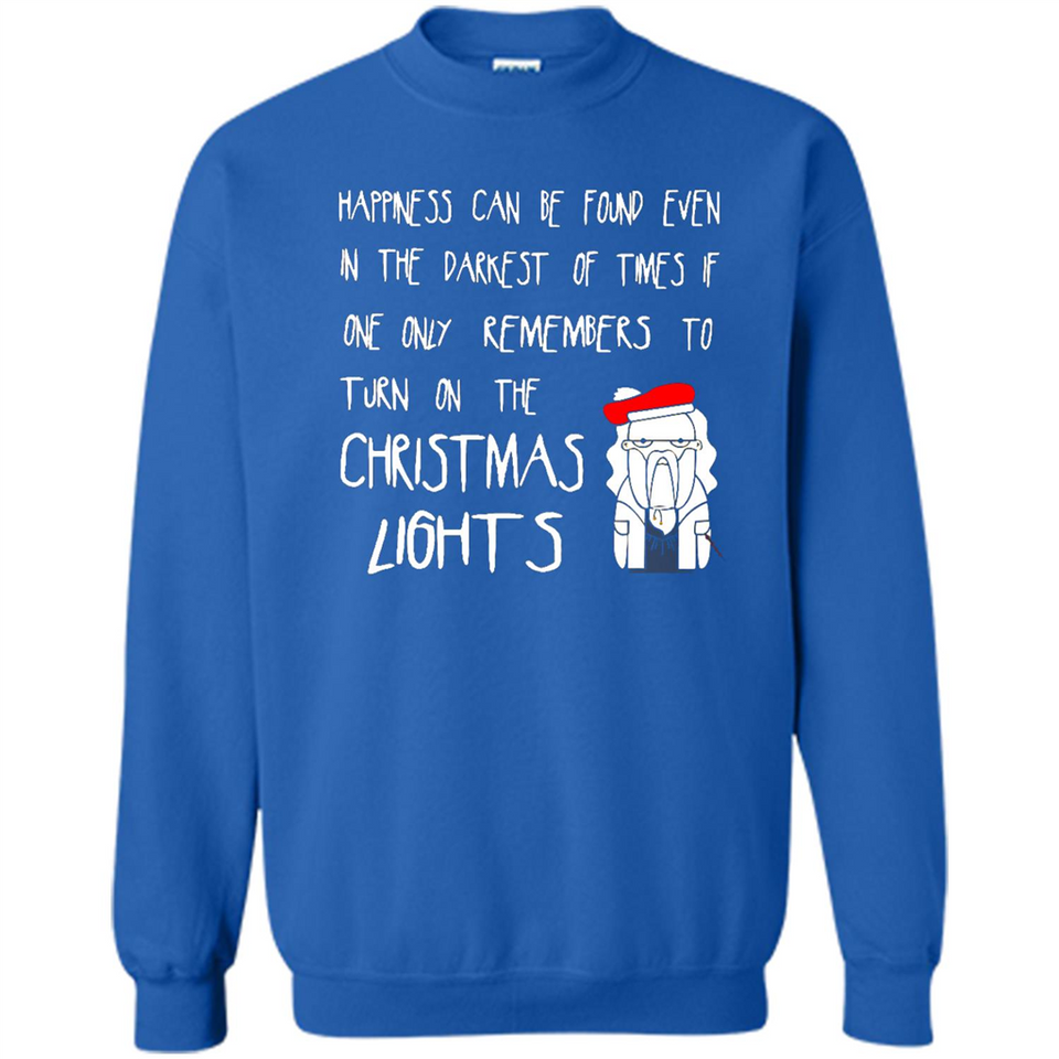 Christmas Ugly Sweater Christmas Lights - Sweatshirt