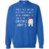 Christmas Ugly Sweater Christmas Lights - Sweatshirt