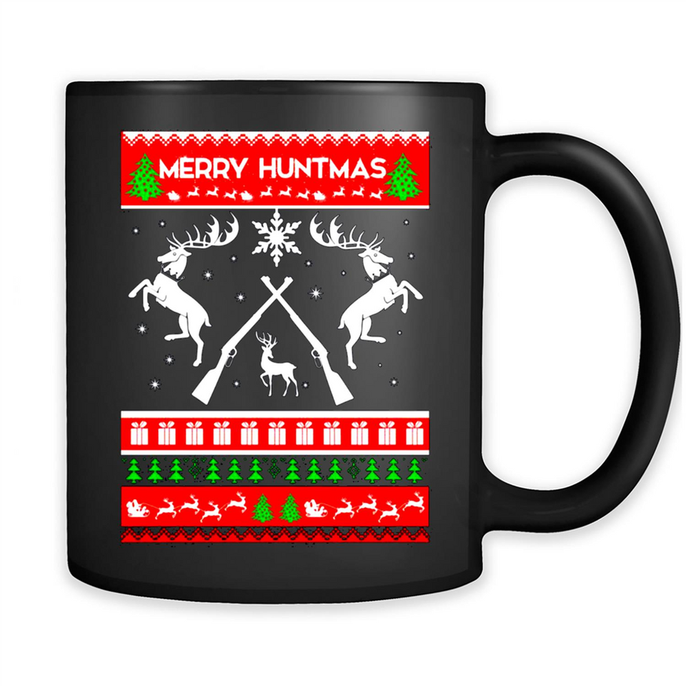 Merry Huntmas Ugly Christmas sweater PINGPONG