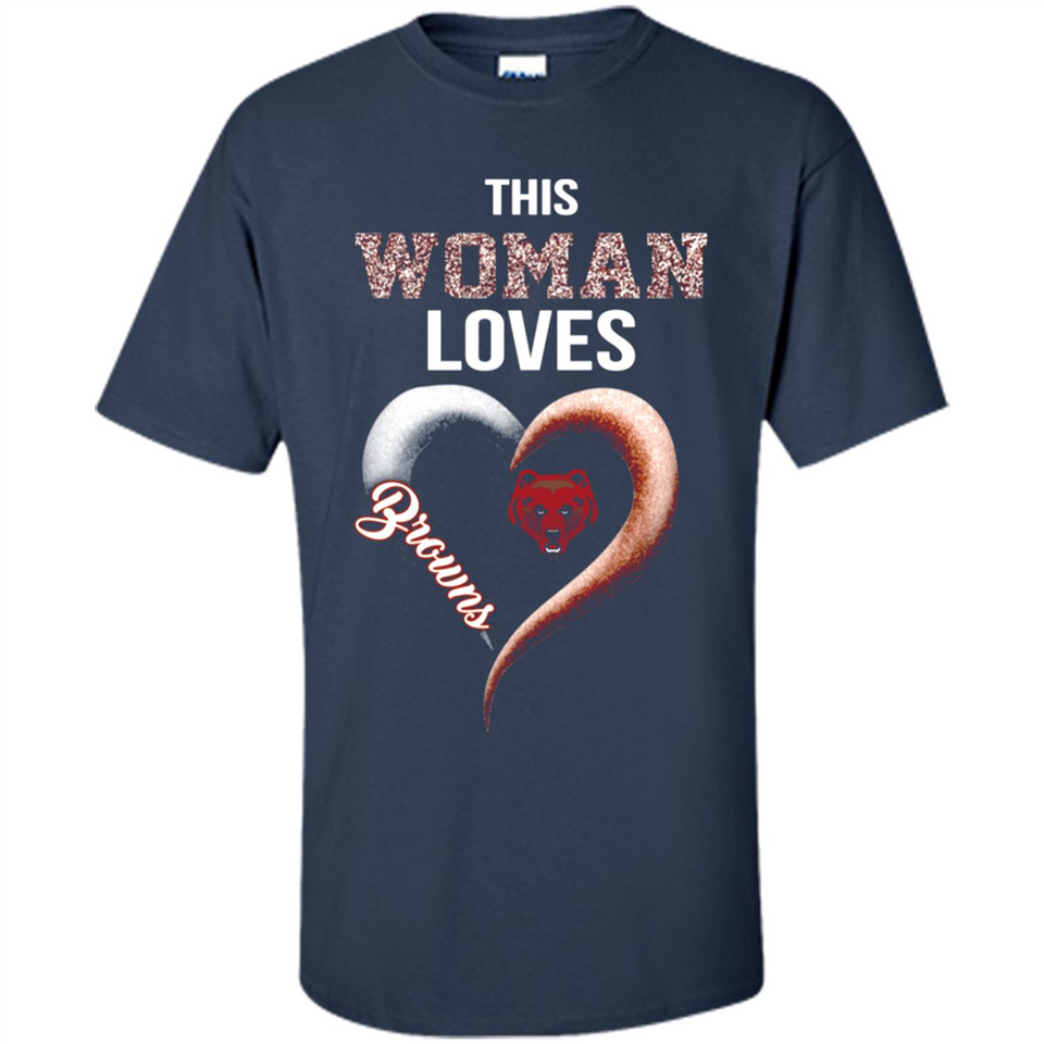 This Woman love Browns NFL football team - Shirt
