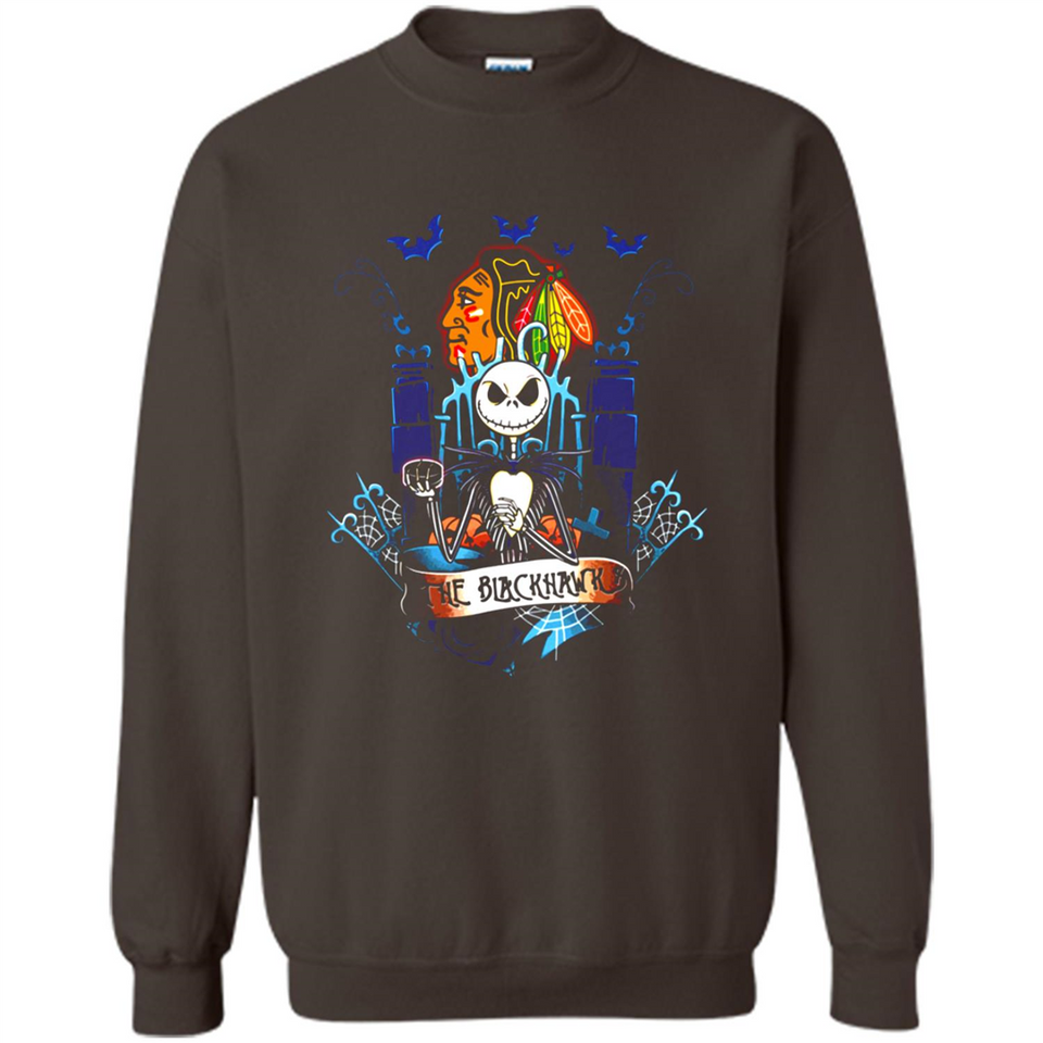 Chicago Blackhawks Halloween The Nightmare Before Christmas - Sweatshirt