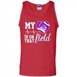 Abilene Christian Wildcats Football My Heart is on that Field - Tank Top