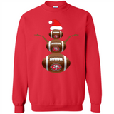 San Francisco 49ers NFL Dabbing Snowman Xmas