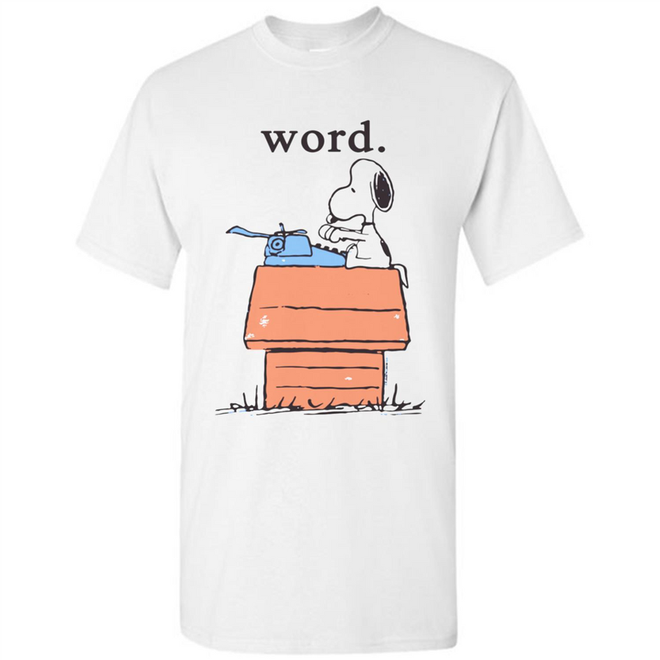 Snoopy Word - Shirt