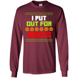 Cookies Out For Santa Christmas - Long Sleeve T-Shirt