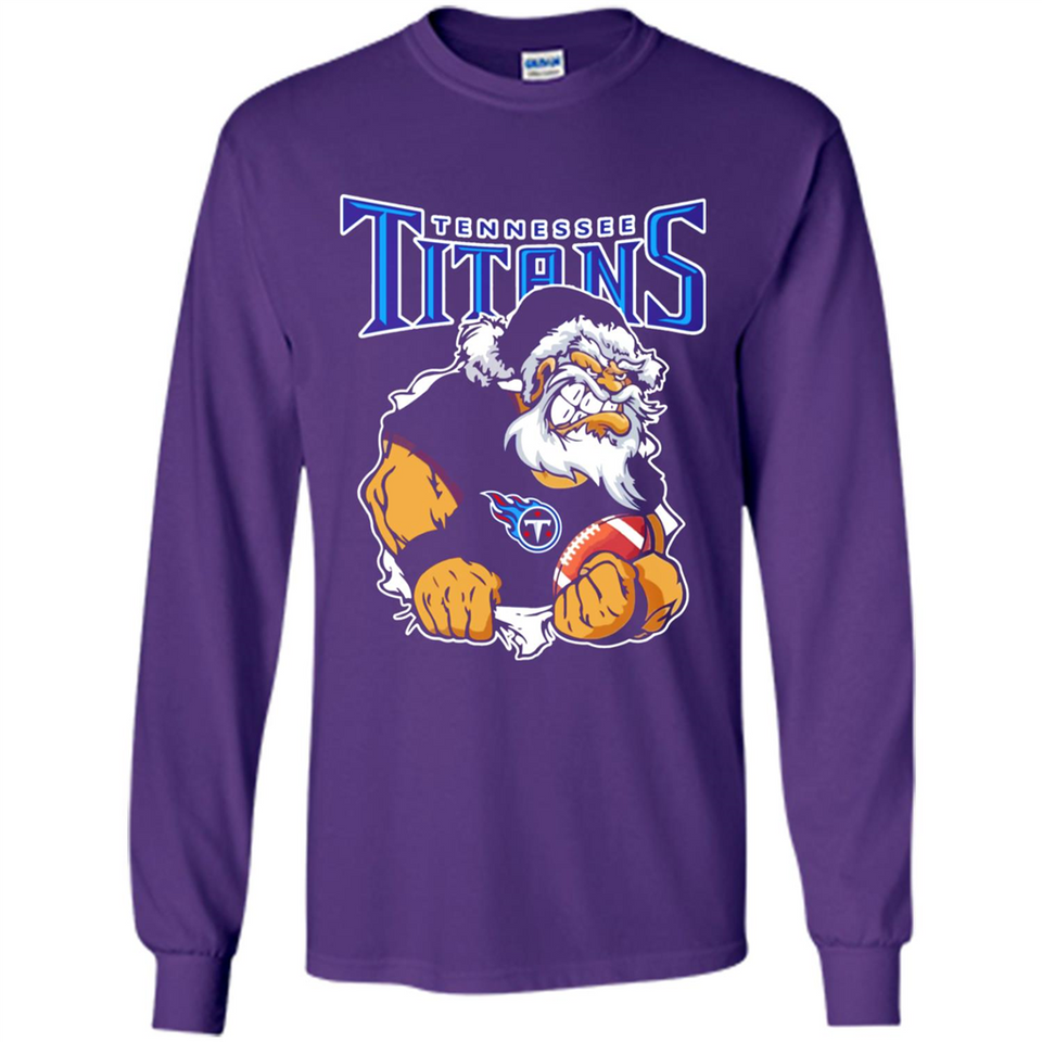 Grumpy Santa Claus Tennessee Titans Football Team PINGPONG