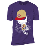 Jack Skellington The Nightmare Before Christmas-49ers Football - Premium Short Sleeve T-Shirt