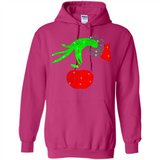 Christmas The Grinch Hand Holding Apple Ornament sweater - Hoodie