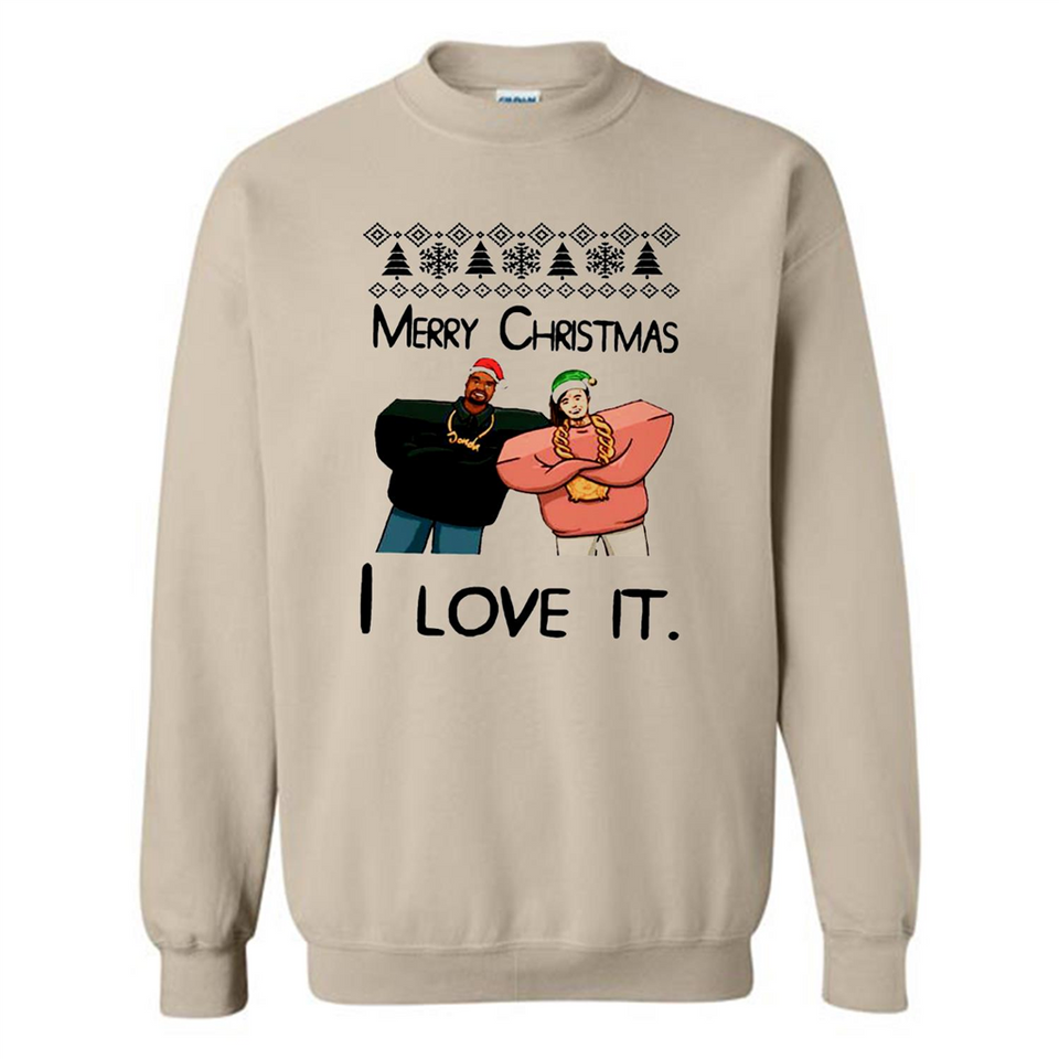Drake Merry Christmas I love it sweatshirt PINGPONG - Sweatshirt
