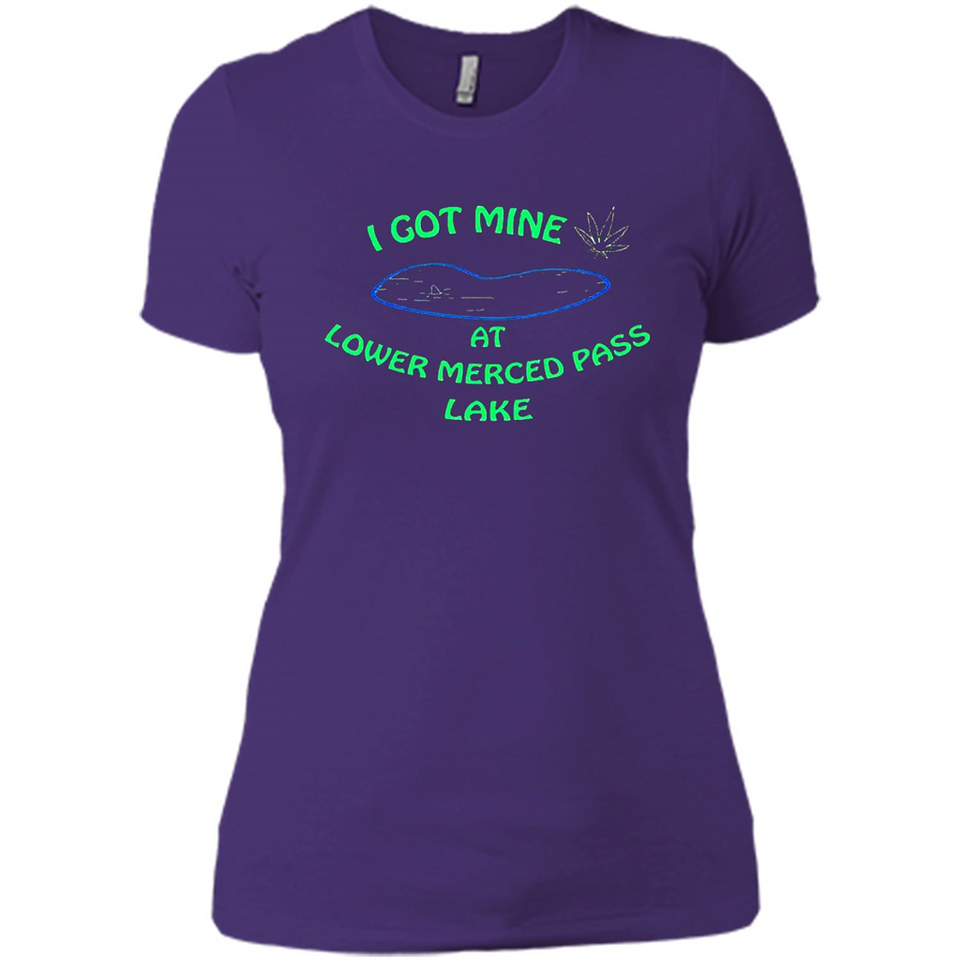 I Got Mine At Lower Merced Pass Lake - Ladies' Boyfriend T-Shirt