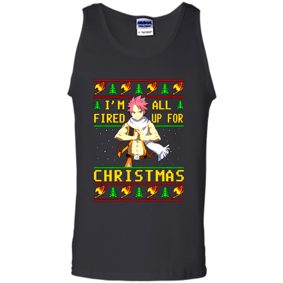 Natsu I’m all fired up for Christmas ugly sweatshirt PINGPONG