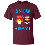 Snow Day Shirt For Indianapolis Colts Vs Minion Fans pingpong