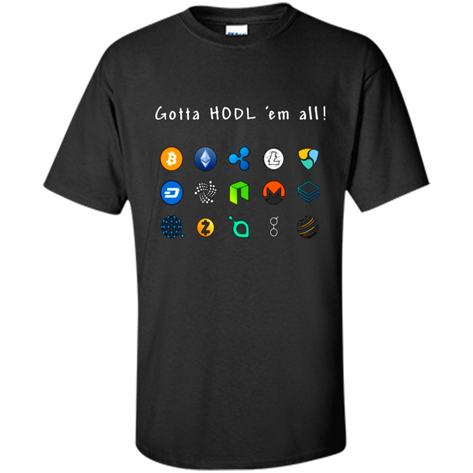 Ethereum Bitcoin Litecoin Gotta HODL em all Crypto PING PONG