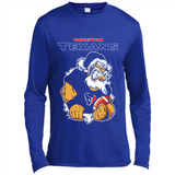 Grumpy Santa Claus Houston Texans Football Team PINGPONG