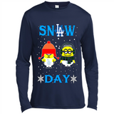 Snow Day Shirt For Los Angeles Dodgers Vs Minion Fans pingpong