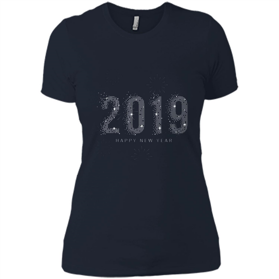 Happy New Year 2019 Sparkle Firework PINGPONG