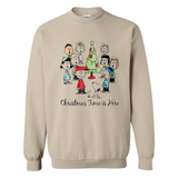 Snoopy Christmas Time Is Here Sporty T-Shirt - Sweatshirt