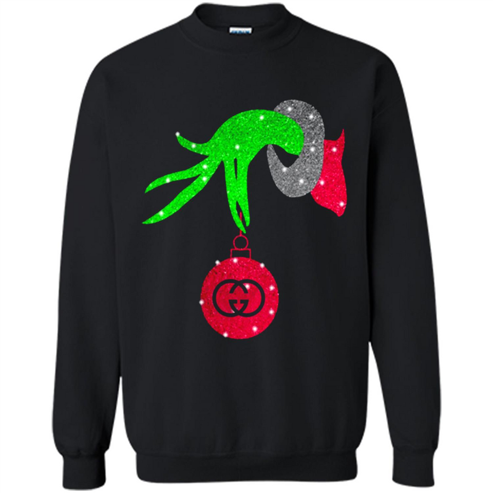 Grinch hand holding logo Gucci PING PONG