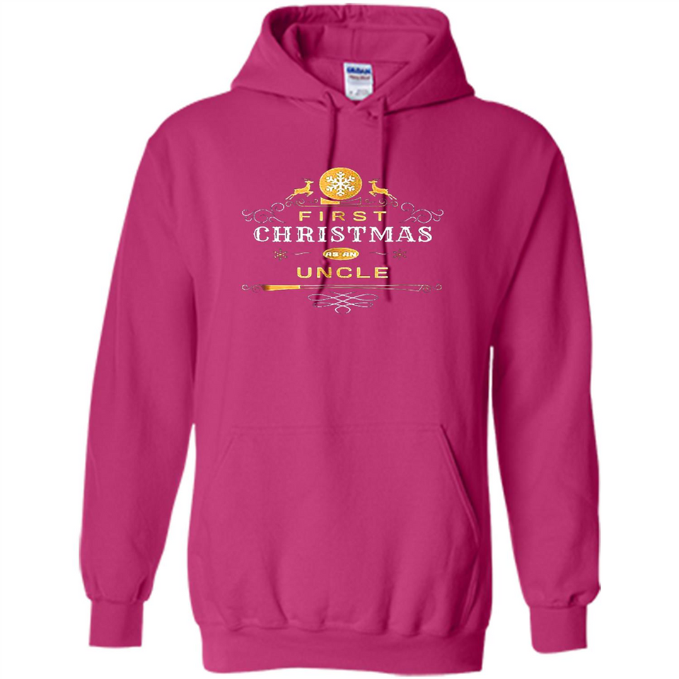 First Christmas as a Uncle - Christmas Family - Hoodie