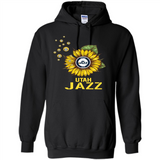 Utah Jazz Basketball Sunflower