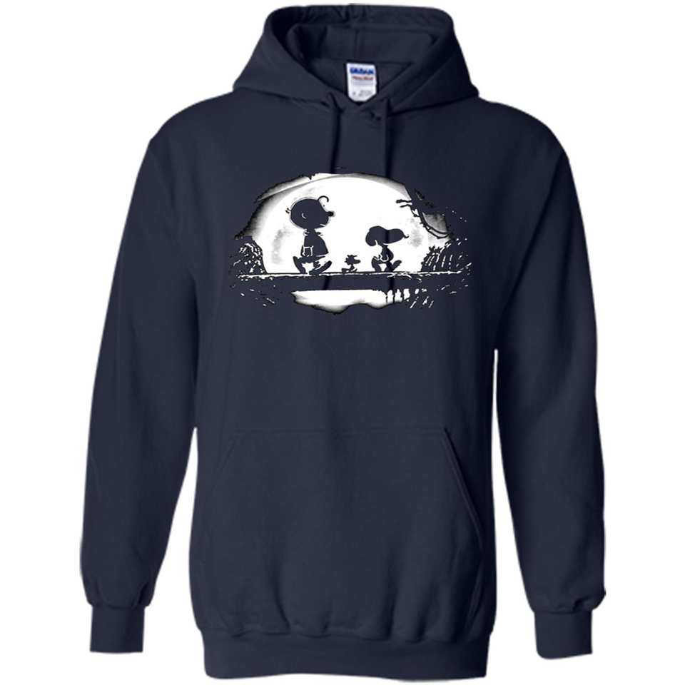 Snoopy The Peanuts Walking To The Moon
