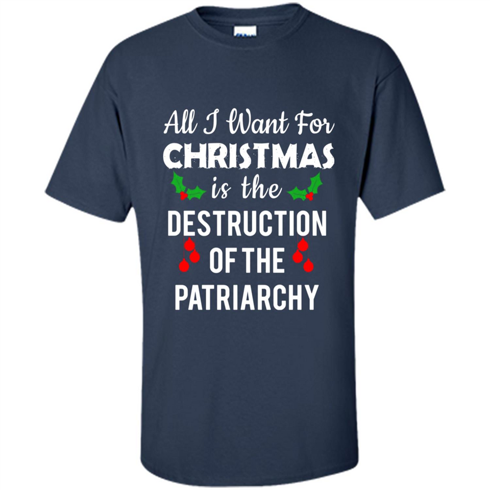 All I Want For Christmas Is The Destruction Of The Patriarchy sweater PINGPONG