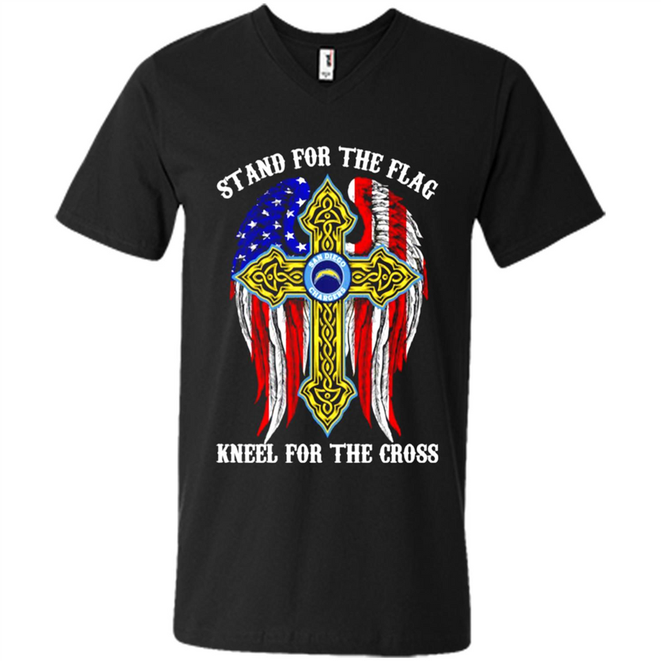 Chargers - stand for the flag kneel for the cross