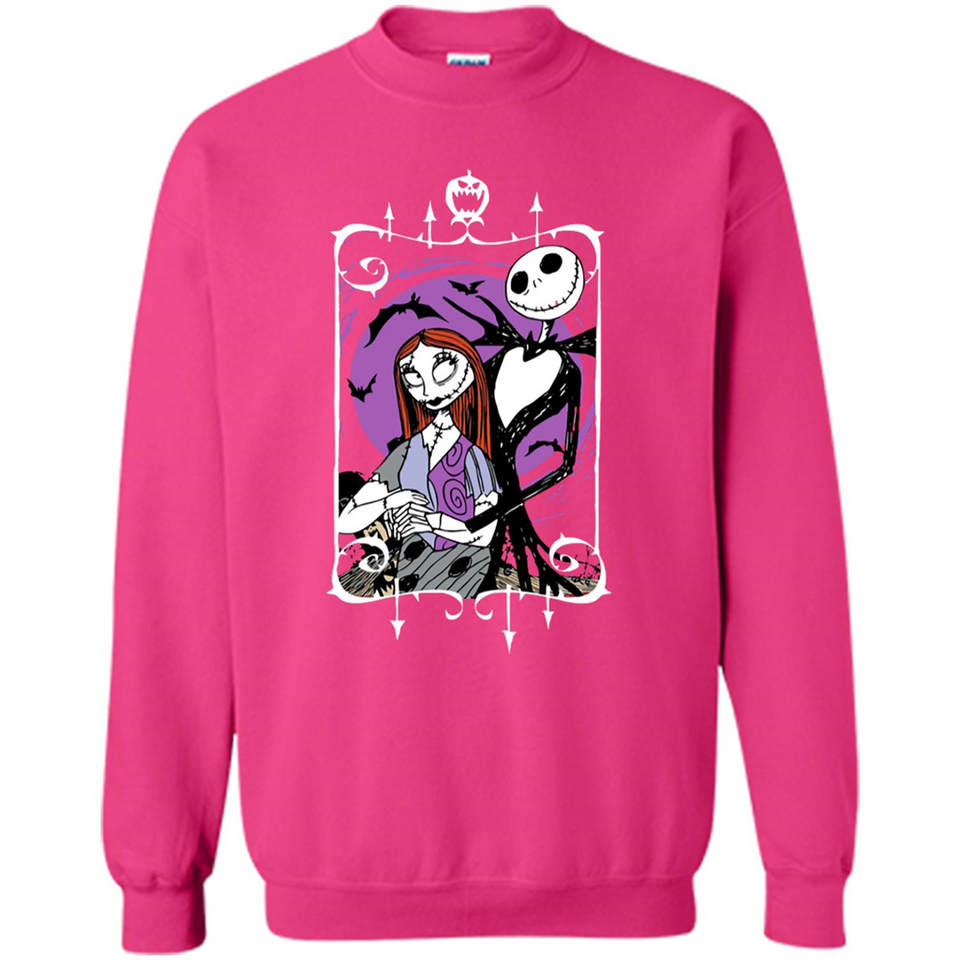 Disney Nightmare Before Christmas Jack And Sally T-Shirt - Sweatshirt