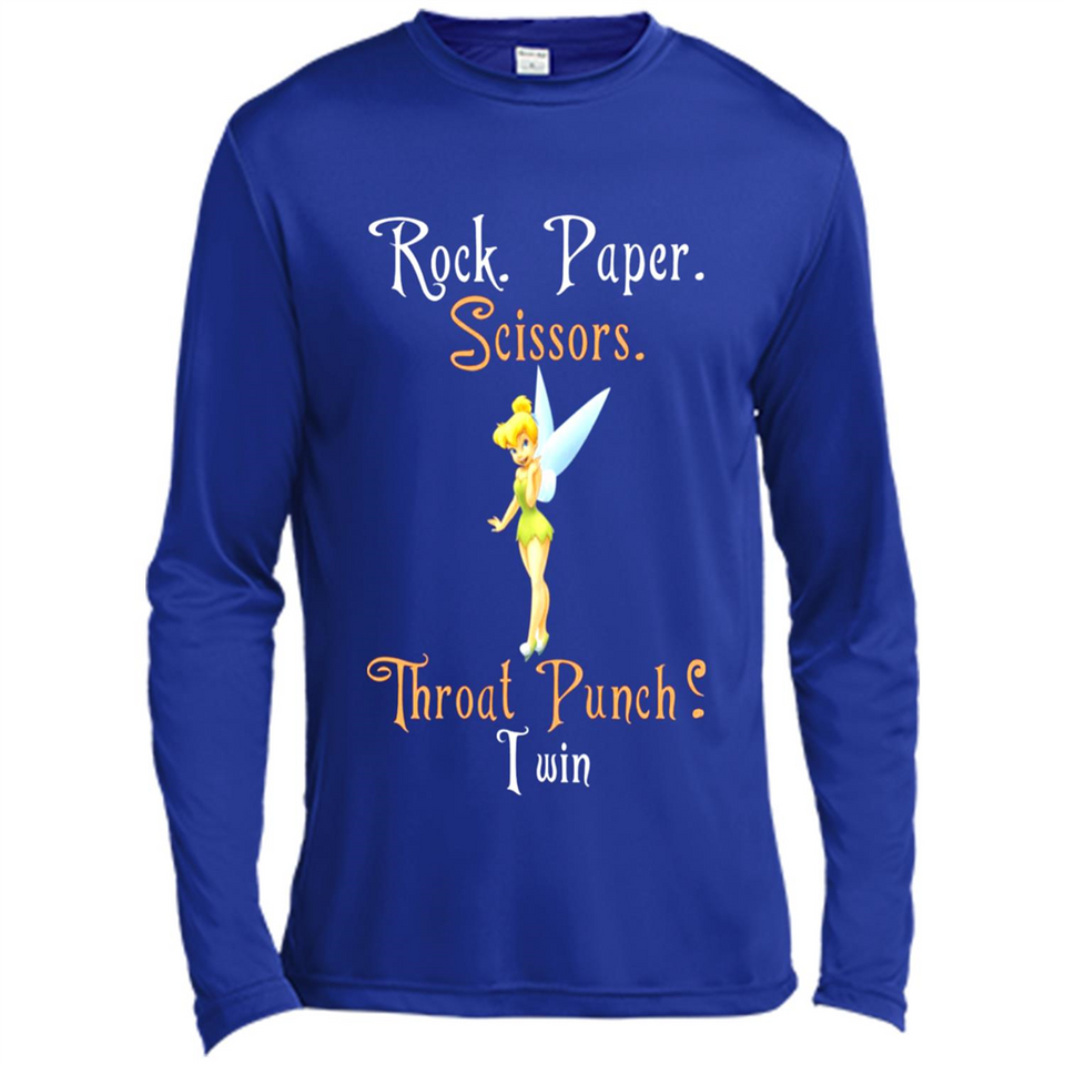Tinker Bell Rock Paper Scissors Throat Punch I win PINGPONG