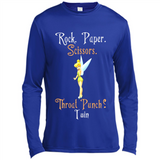 Tinker Bell Rock Paper Scissors Throat Punch I win PINGPONG