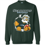 Grumpy Santa Claus Seahawks Seattle Football Team PINGPONG