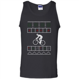Christmas Ugly Sweater Cycling - Ugly Christmas Sweater - Tank Top