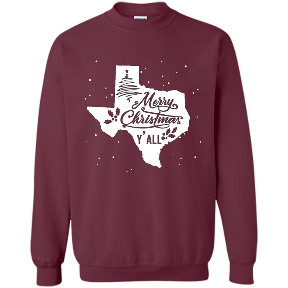 Merry Christmas Y'all Texas Funny Xmas PINGPONG
