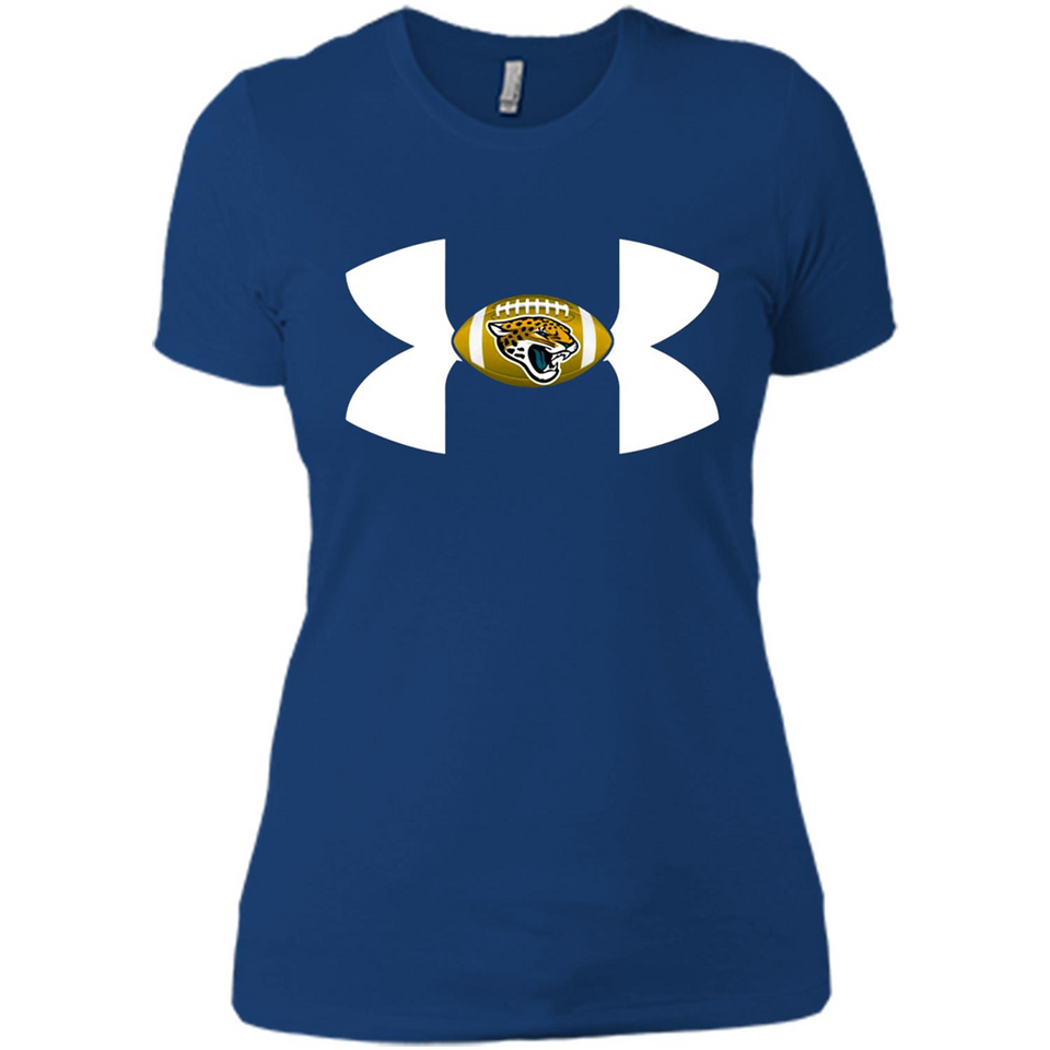 Jacksonville Jaguars Under Armour Logo - Ladies' Boyfriend T-Shirt