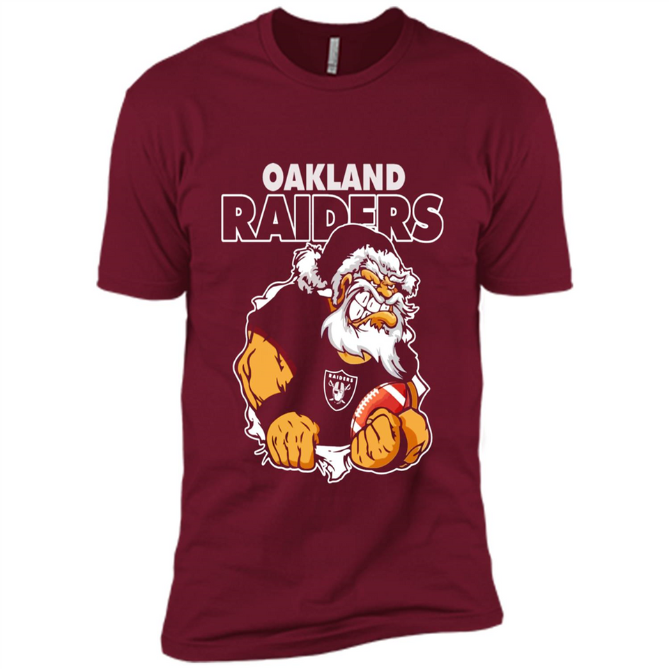 Grumpy Santa Claus Oakland Raiders Football Team PINGPONG